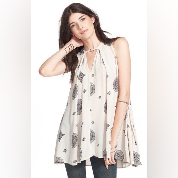 Free People Tree Swing sleeveless tunic M - Picture 2 of 4